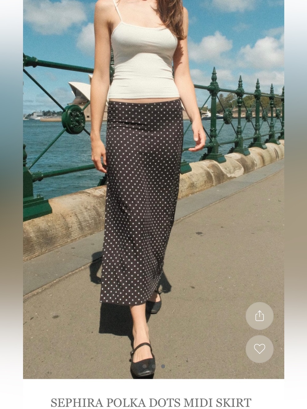 Brandy Melville Midi Skirt